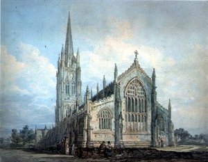 Iglesia de Louth, Lincs de Thomas Girtin